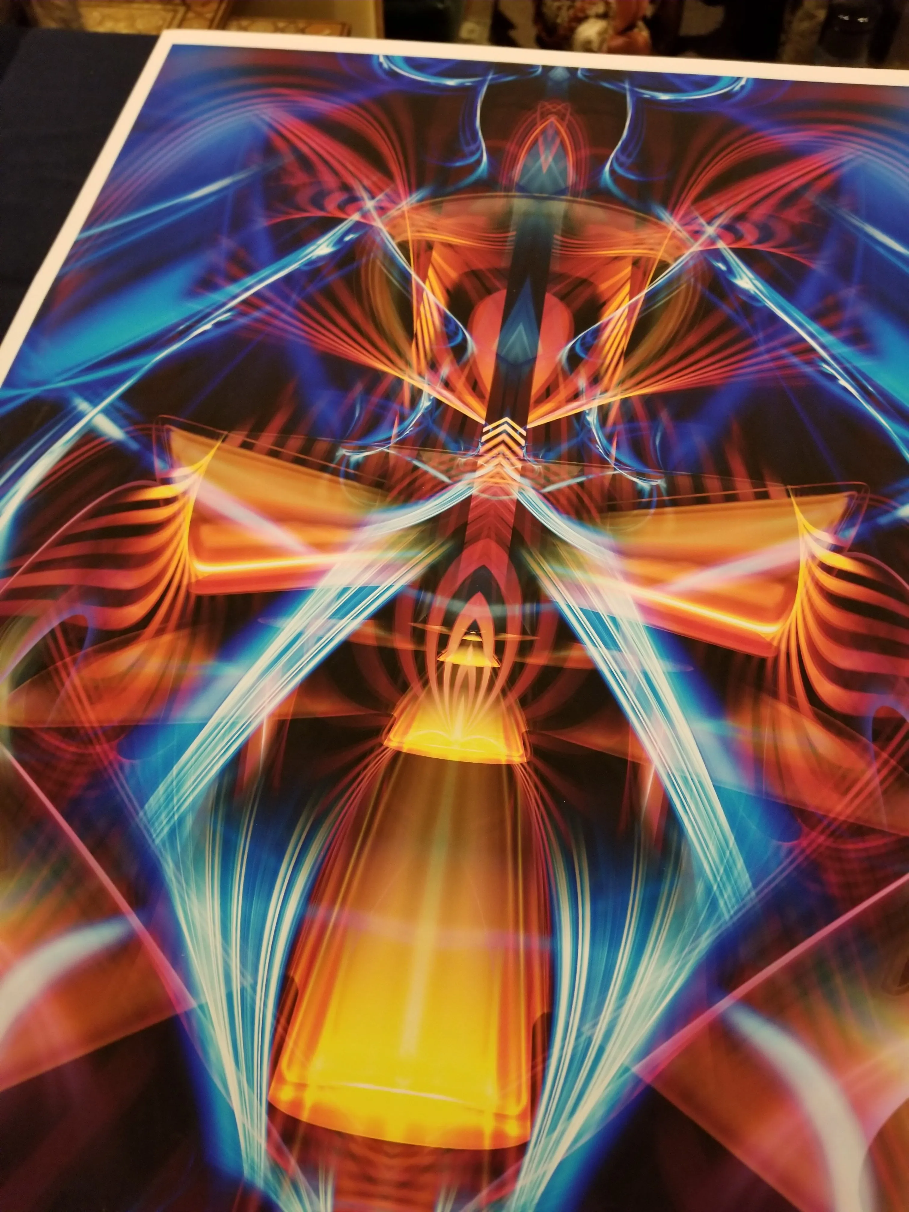 18"x24" GALACTIC SPHINX ARTIST PROOF PRINT