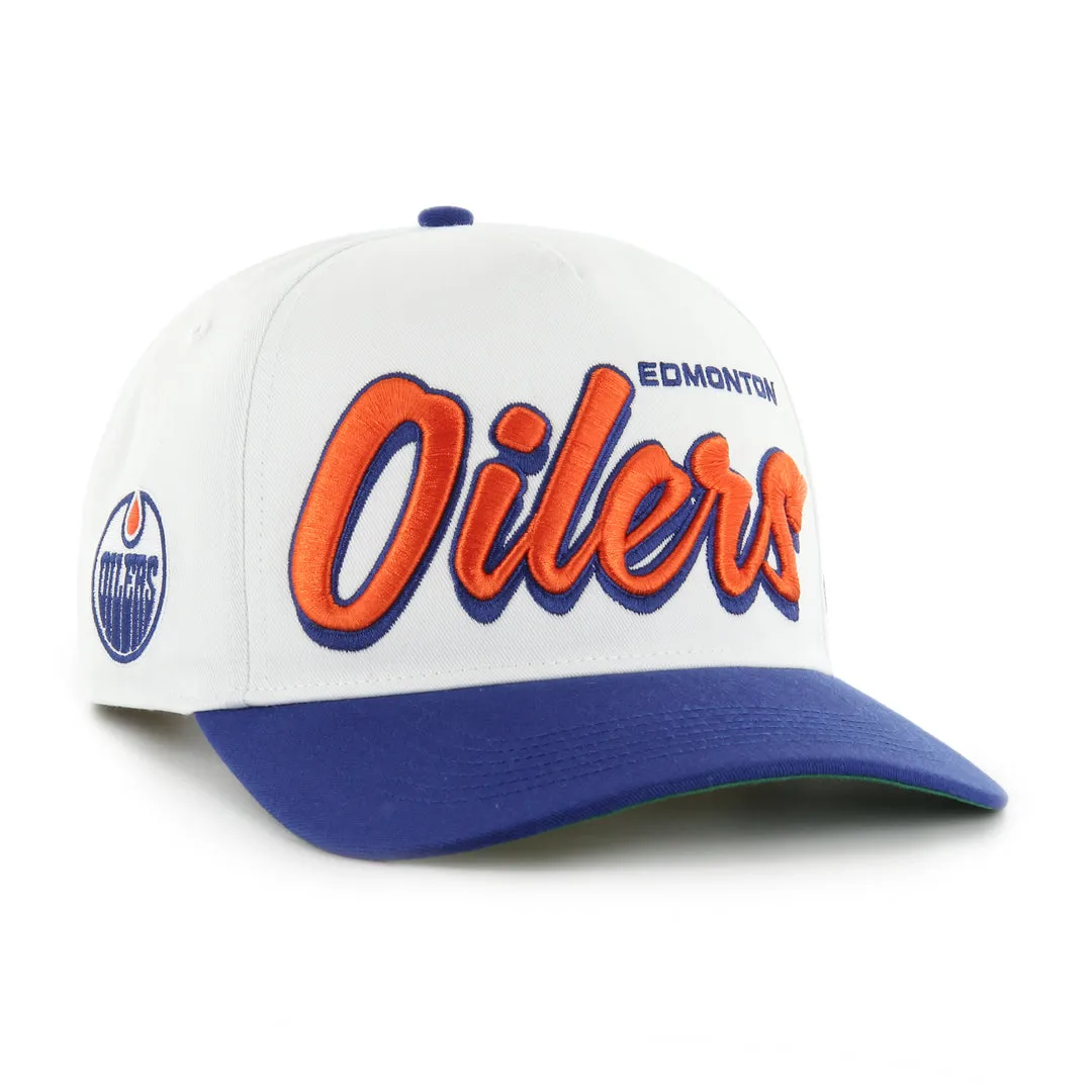 '47 Brand Men's NHL Edmonton Oilers Drop Shadow Hitch Cap