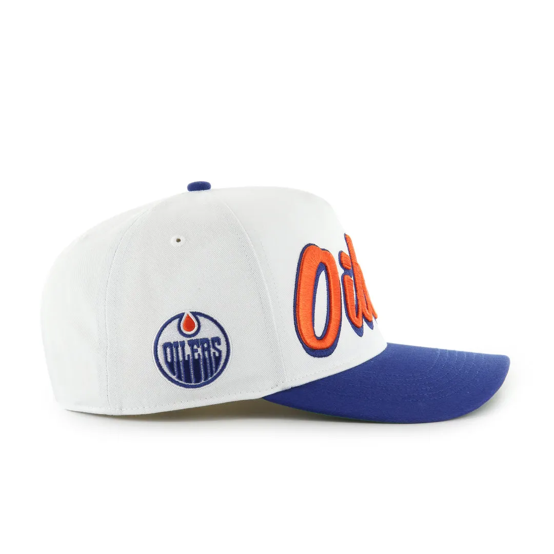 '47 Brand Men's NHL Edmonton Oilers Drop Shadow Hitch Cap