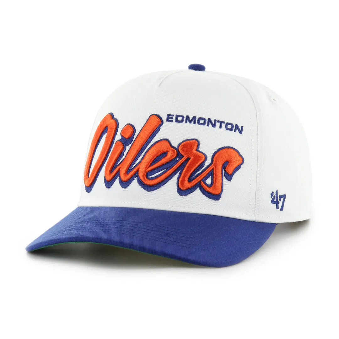 '47 Brand Men's NHL Edmonton Oilers Drop Shadow Hitch Cap