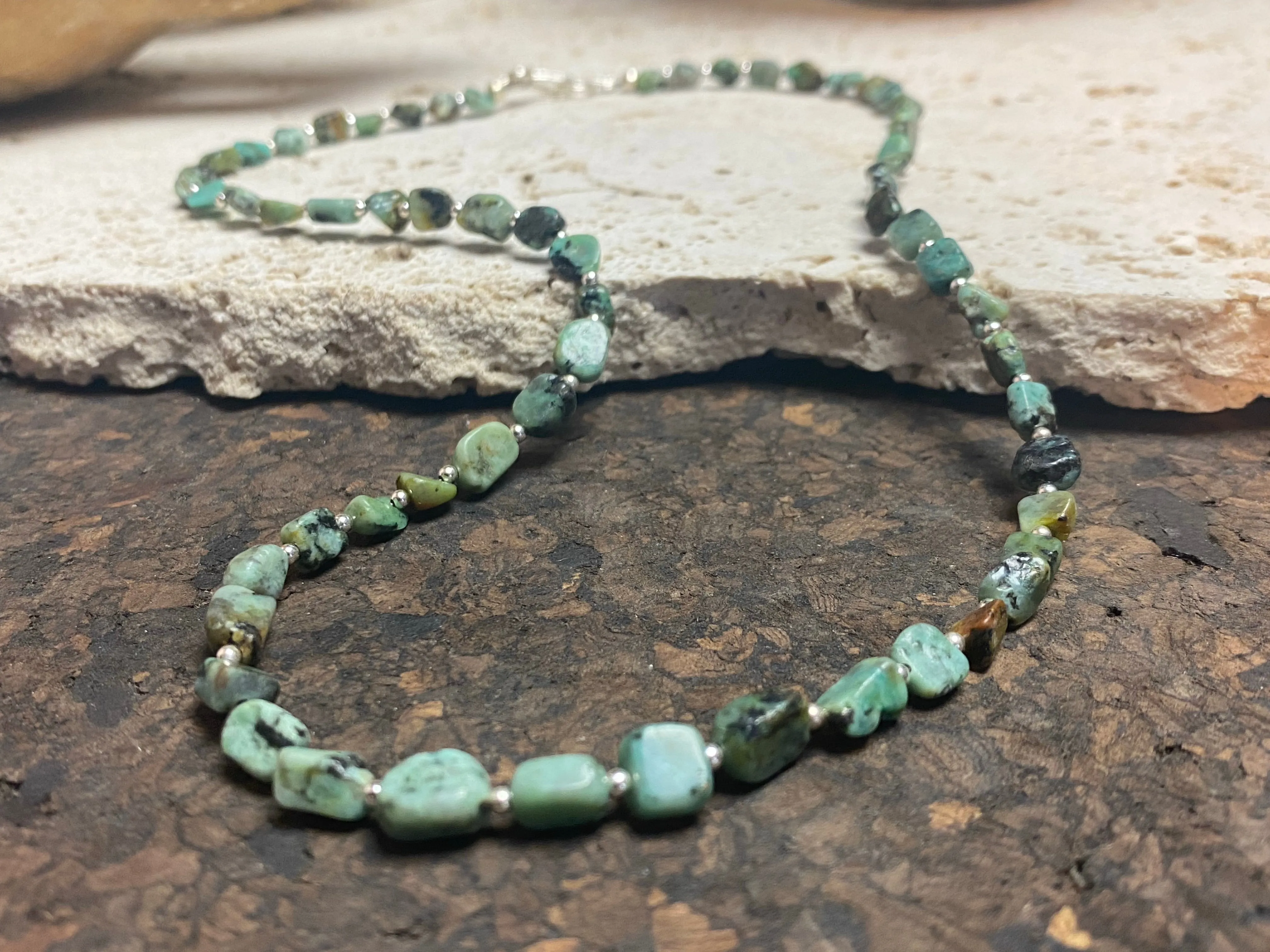 African Turquoise Necklace