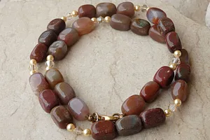 Agate necklace