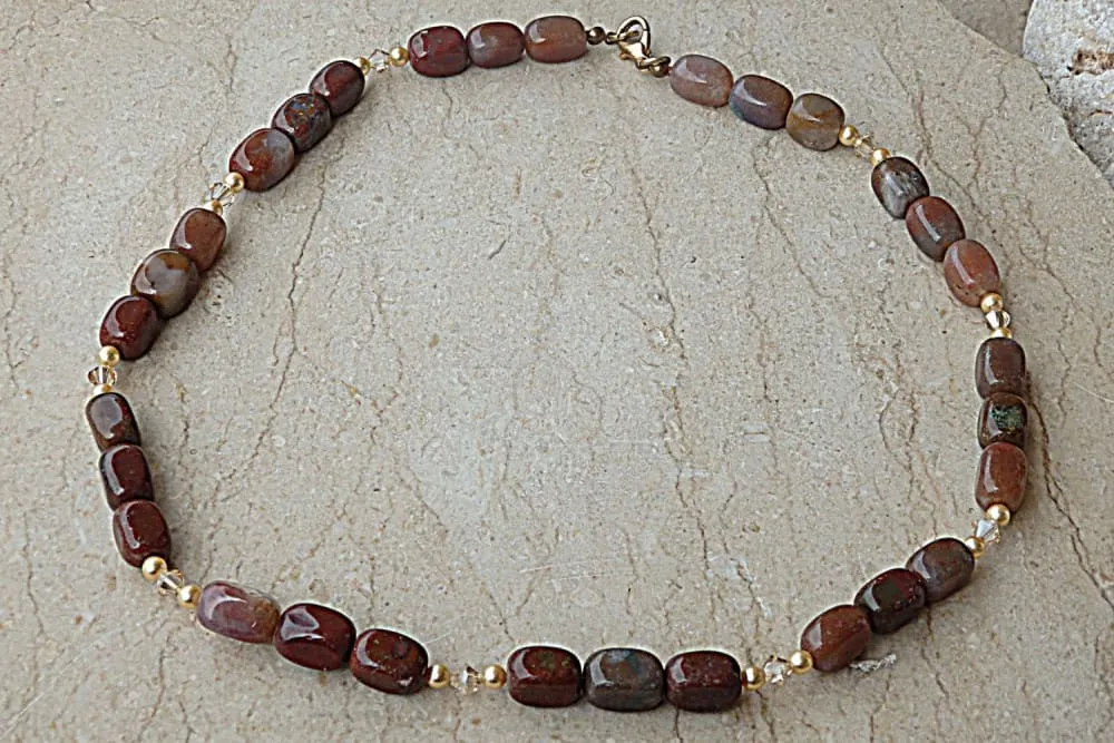 Agate necklace