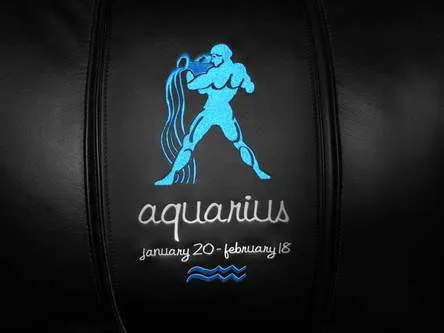 Aquarius Blue Logo Panel