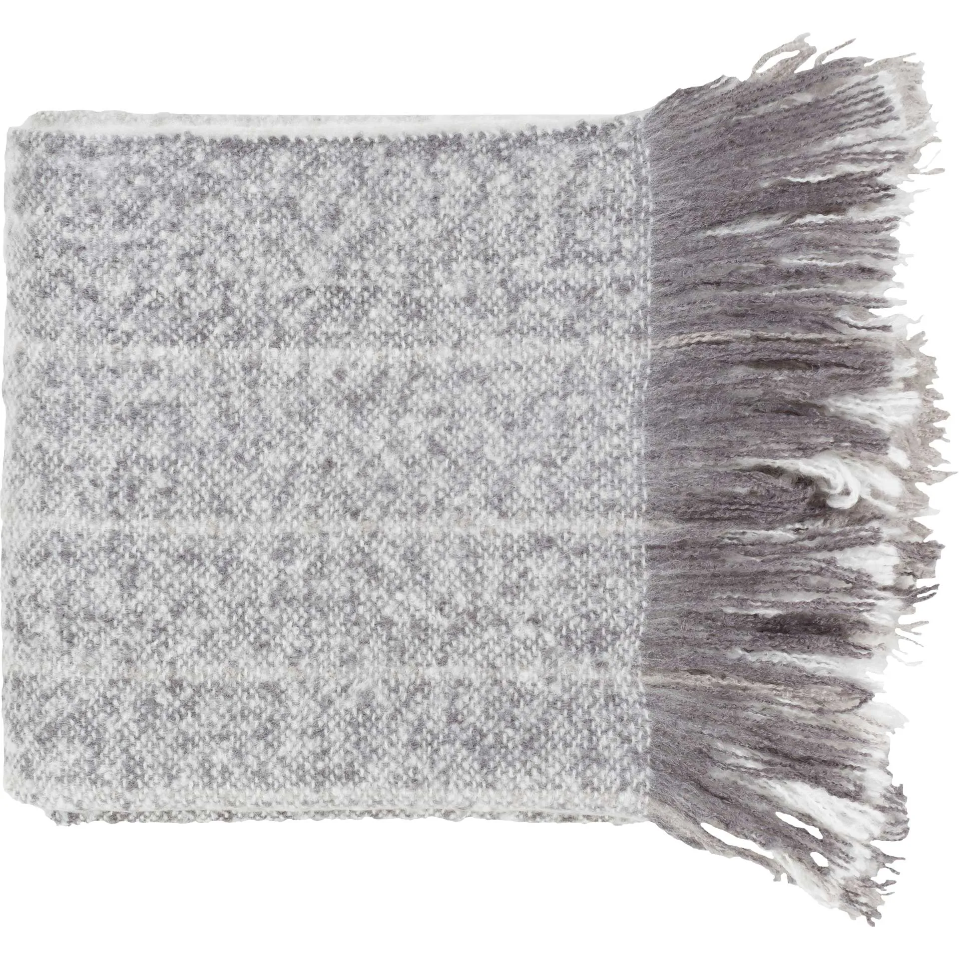 Arham Throw Medium Gray/White/Charcoal