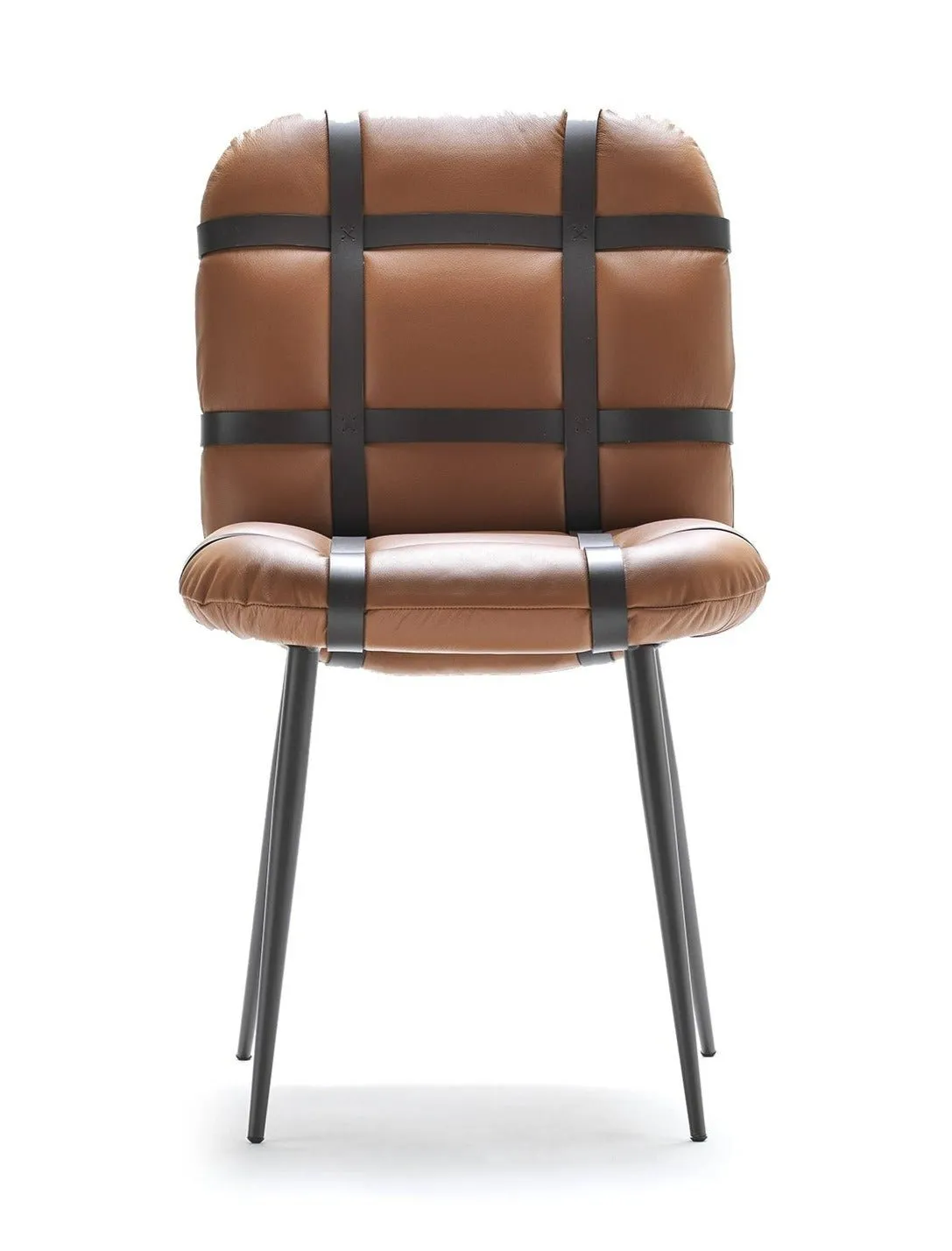 Avion Leather Dining Chair by Fasem