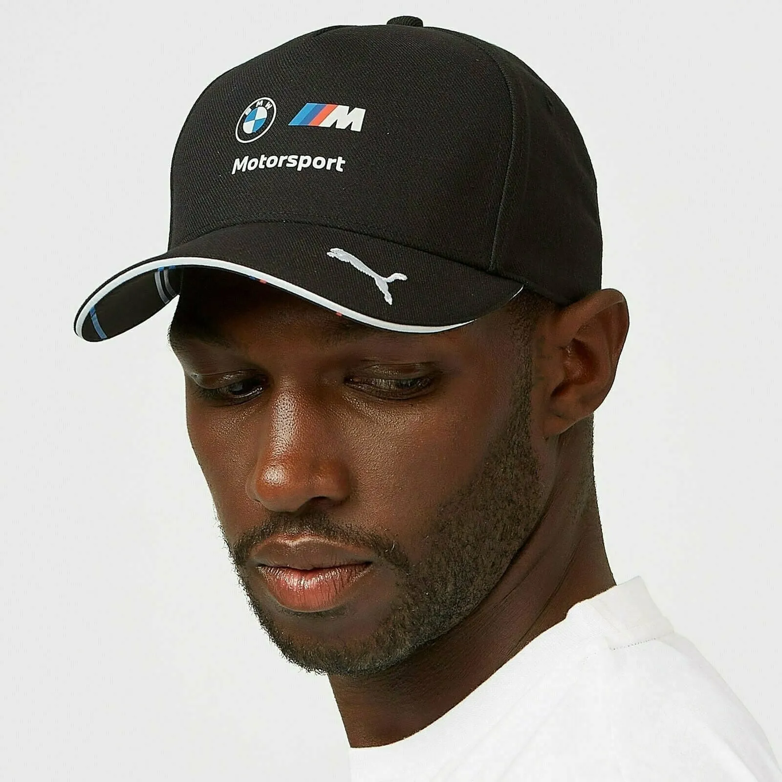 BMW Motorsport Team Baseball Hat- Gray/White