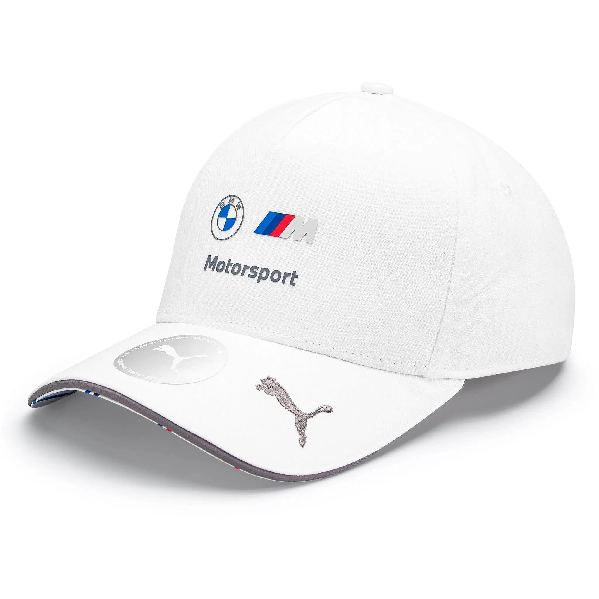 BMW Motorsport Team Baseball Hat- Gray/White