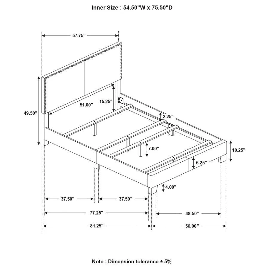 Boyd - Upholstered Panel Bed