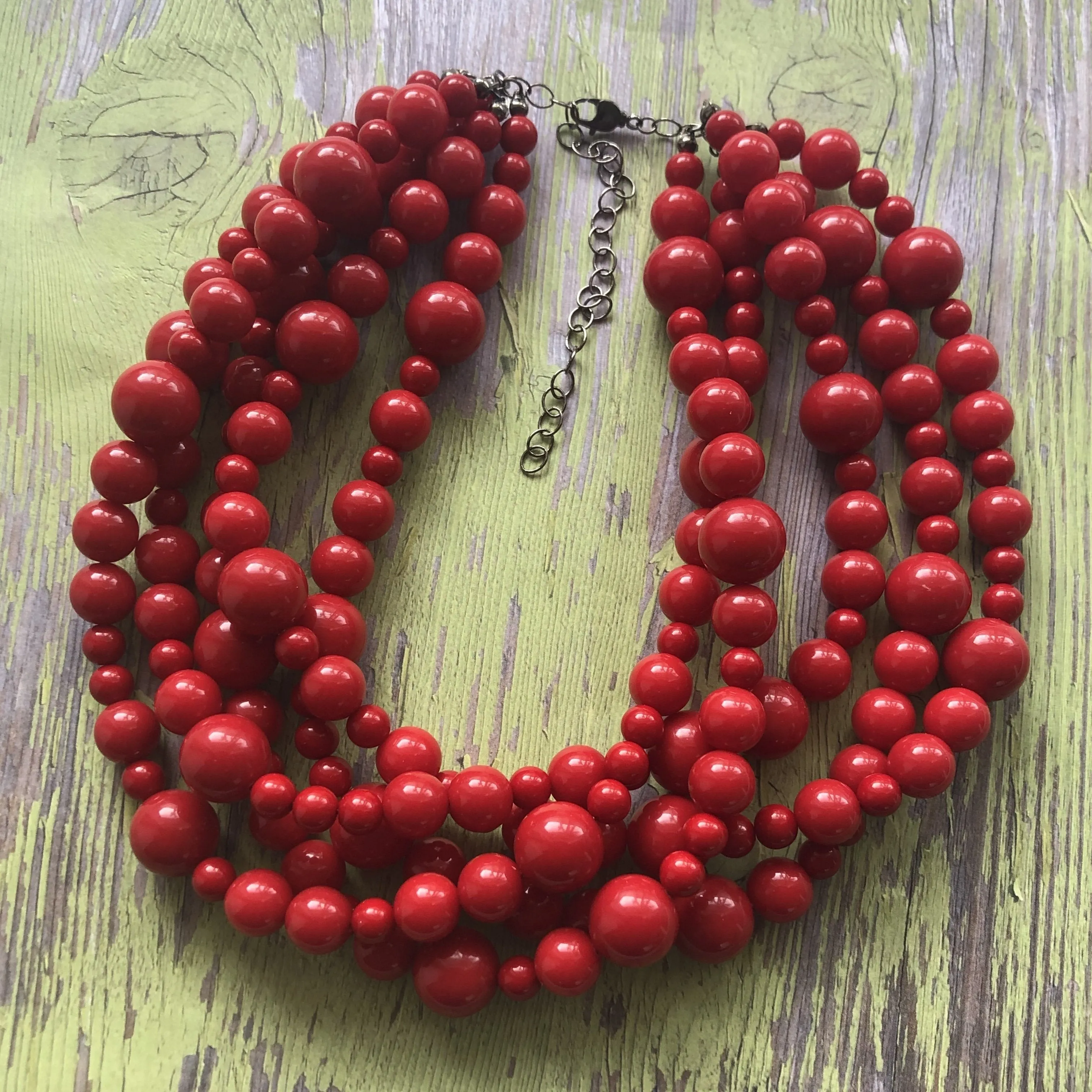 Cherry Red Limited Edition Sylvie Necklace