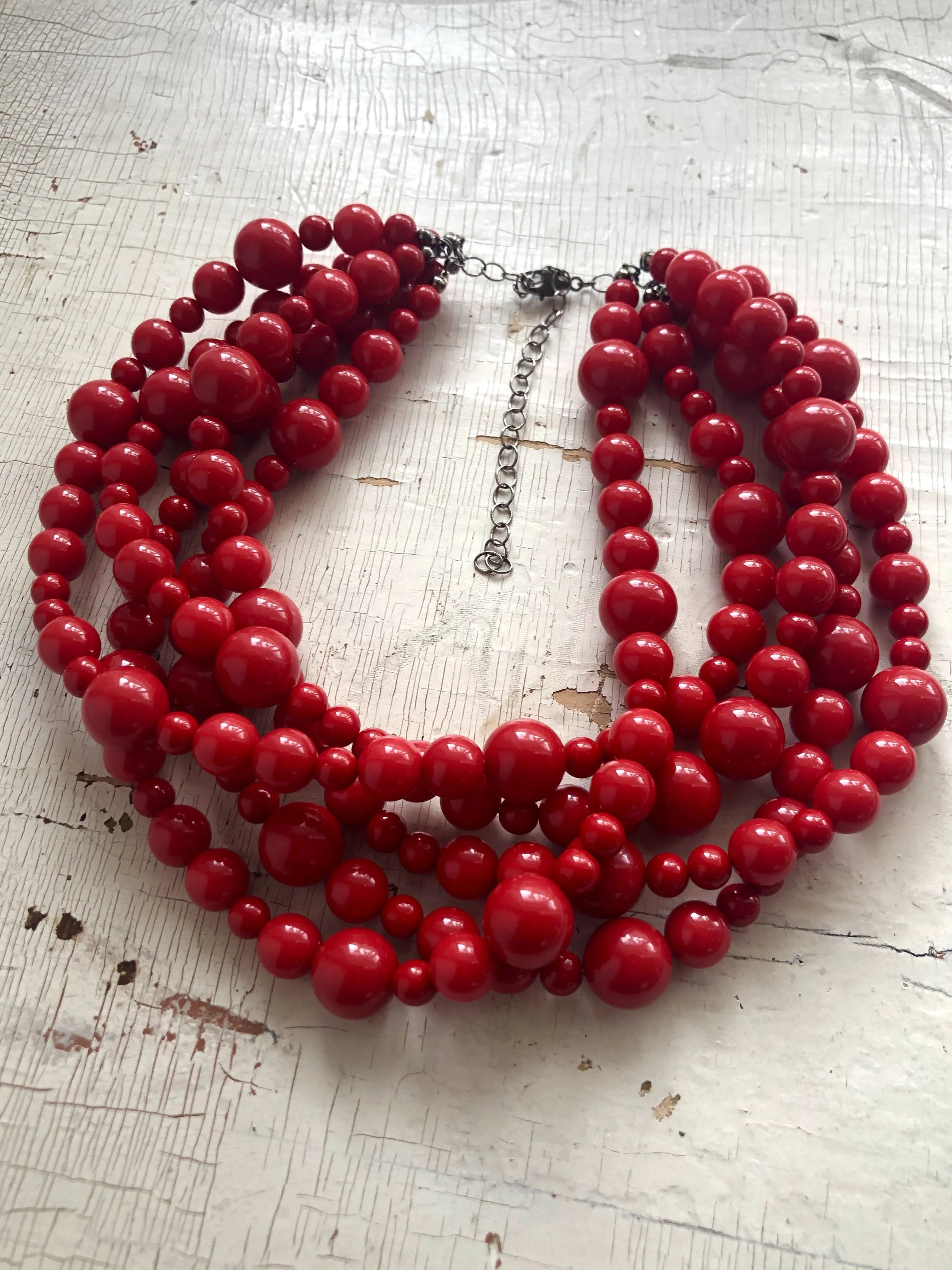 Cherry Red Limited Edition Sylvie Necklace