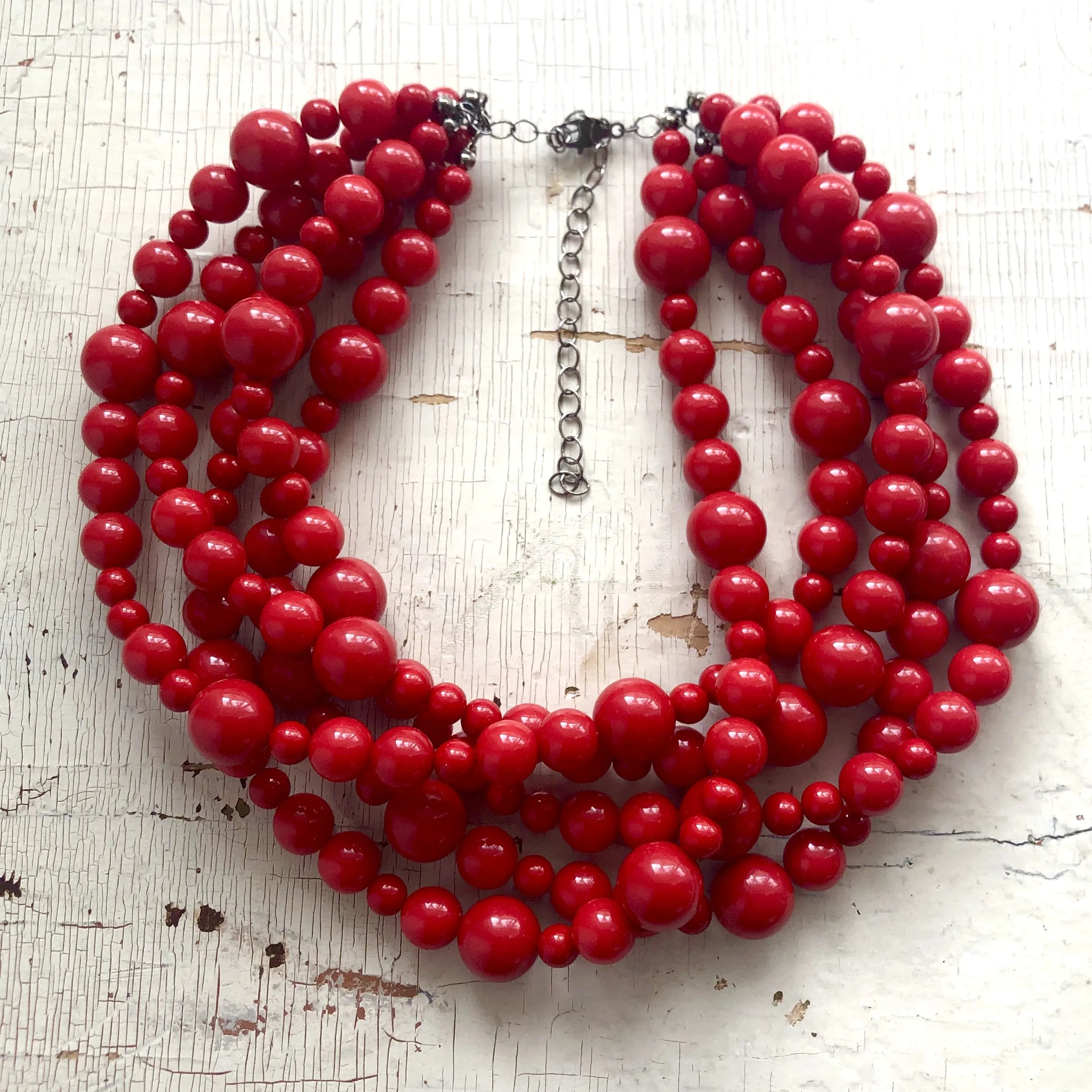 Cherry Red Limited Edition Sylvie Necklace