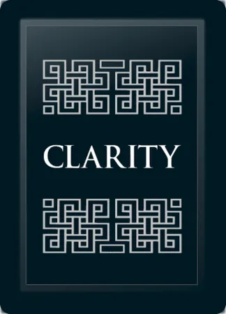 Clarity Deco Horizontal Silver Logo Panel