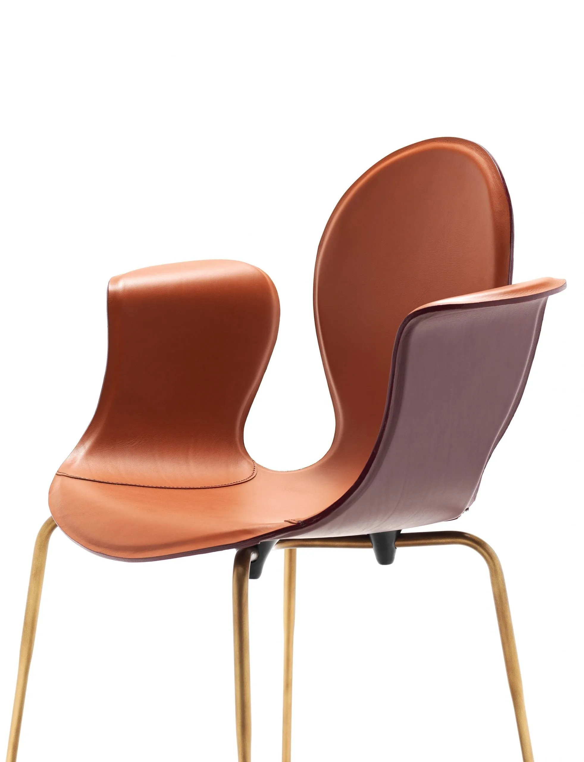 Crop Dining Armchair by Fasem