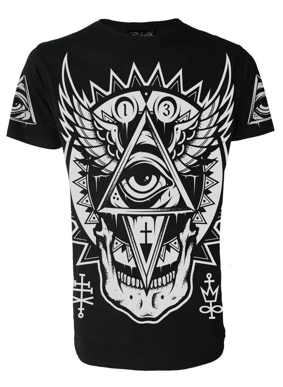 Darkside - ALL SEEING EYE - Men's T-Shirt - Black