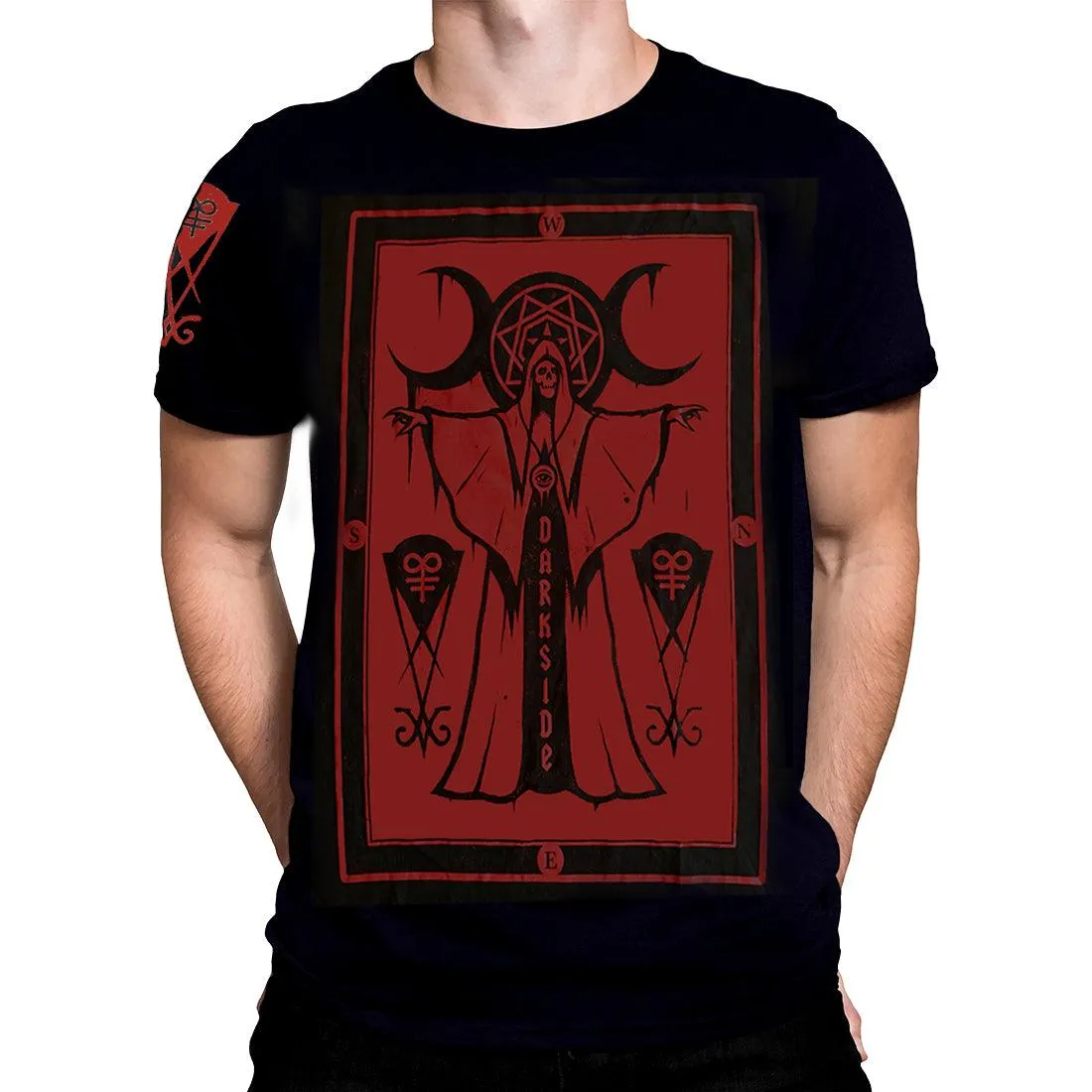 Darkside - CULT PRIEST - Limited Ed Blood Red - Men's T-Shirt