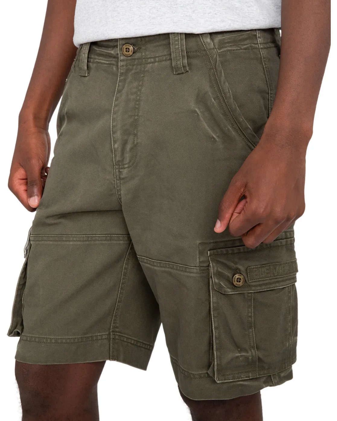 Element - Source Cargo Short (Off Black) (Olive)