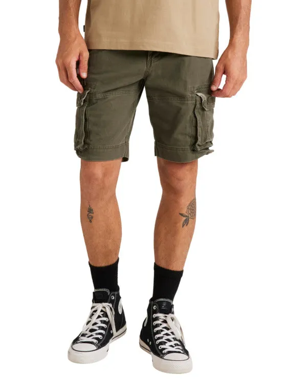 Element - Source Cargo Short (Off Black) (Olive)