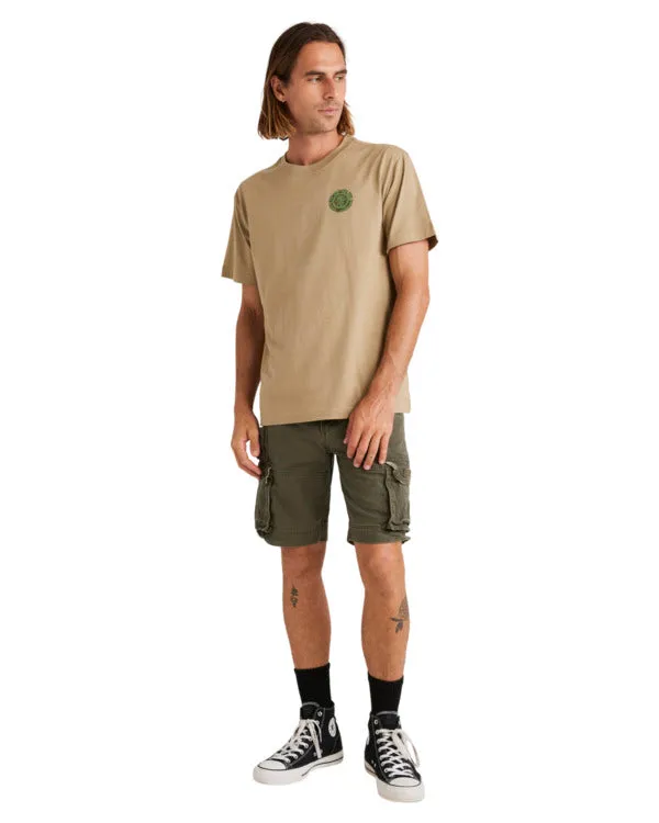 Element - Source Cargo Short (Off Black) (Olive)