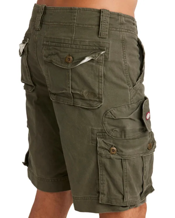 Element - Source Cargo Short (Off Black) (Olive)