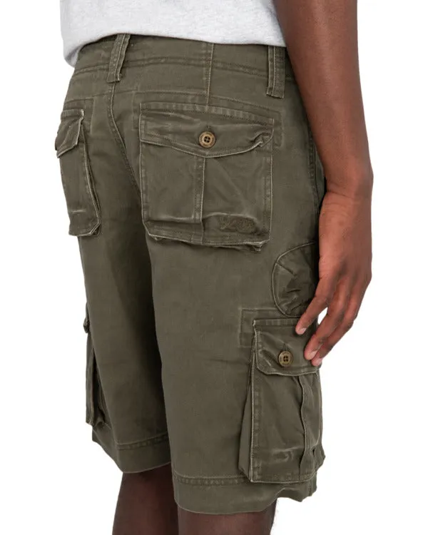 Element - Source Cargo Short (Off Black) (Olive)