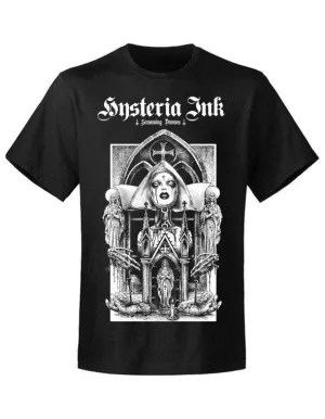 Hysteria Ink - The Temple - Men's T-Shirt - Black