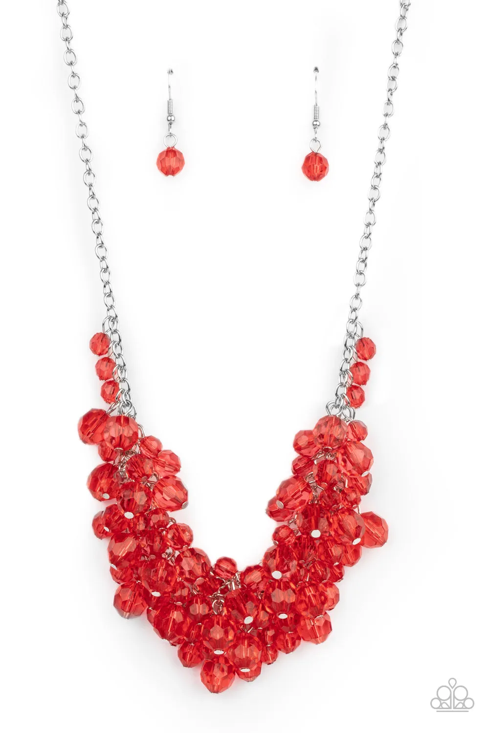 Let The Festivities Begin - Red Necklace - Paparazzi Accessories