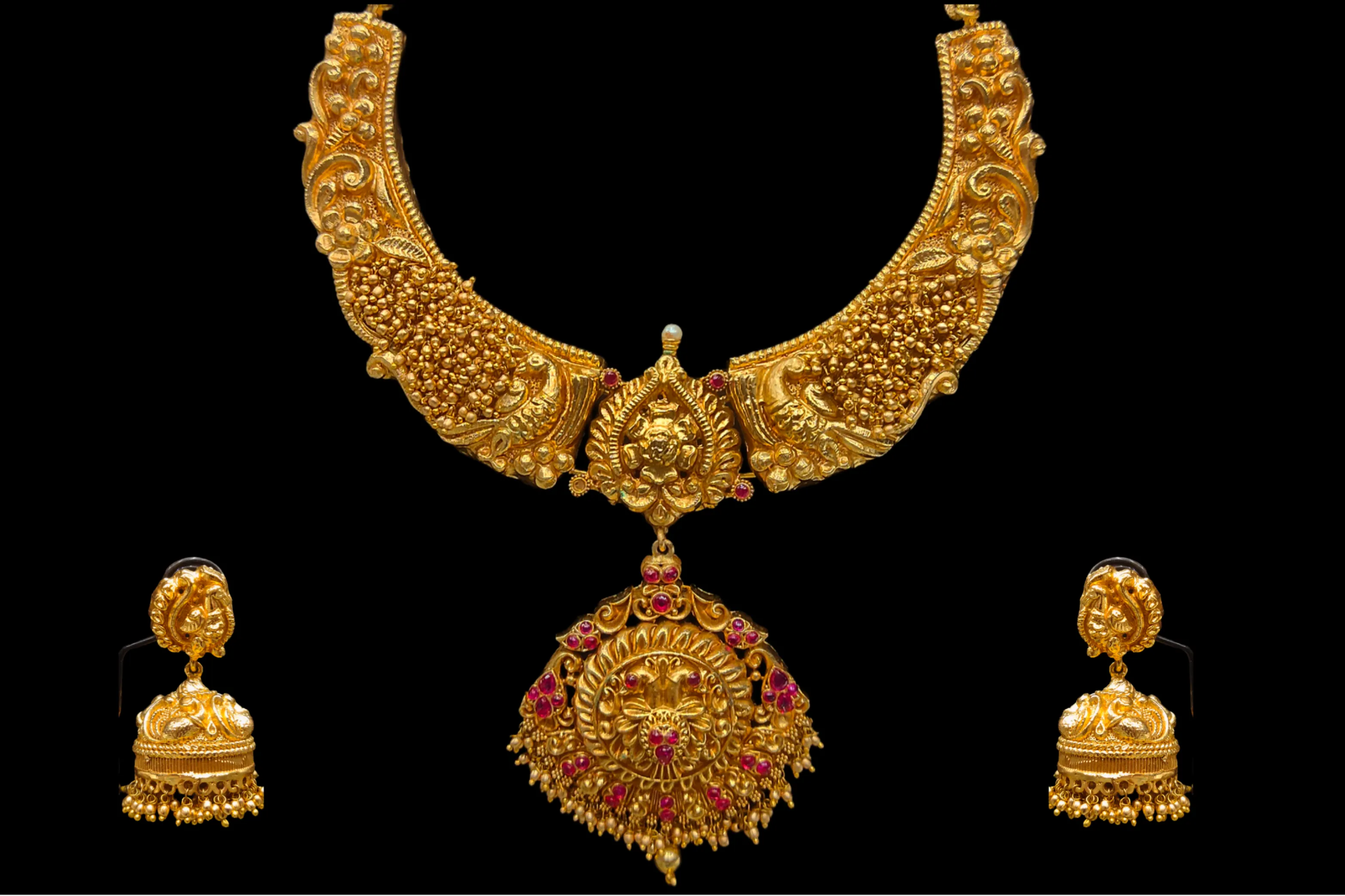 Nakshi Antique Necklace Set By Asp Fashion Jewellery