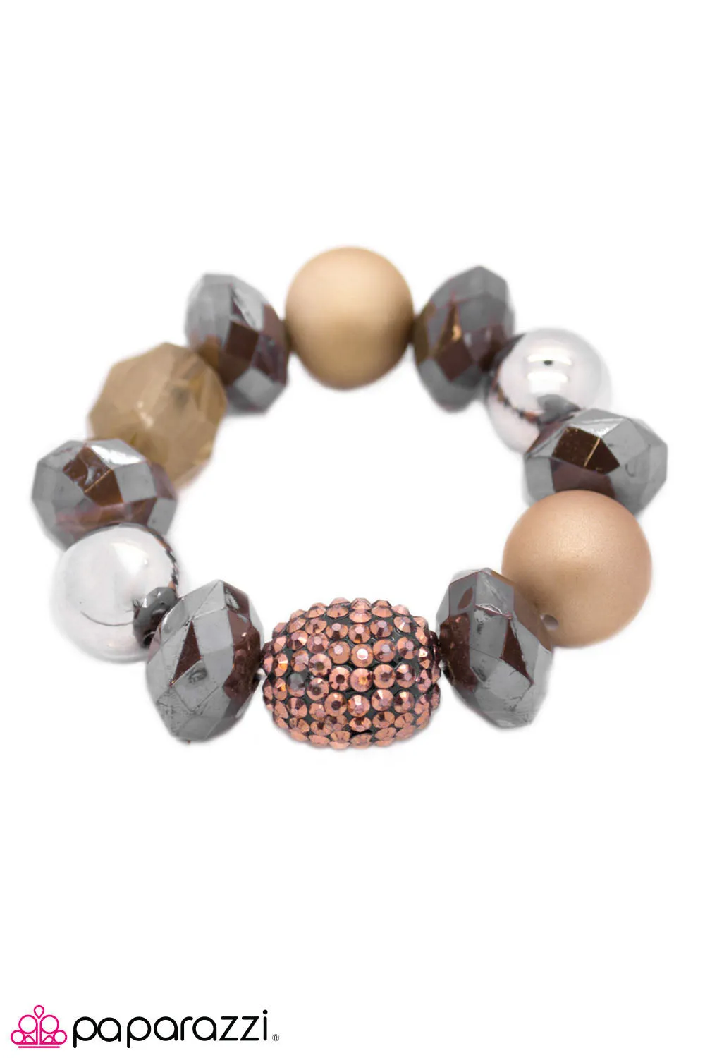 Paparazzi All Cozied Up Bracelet Copper