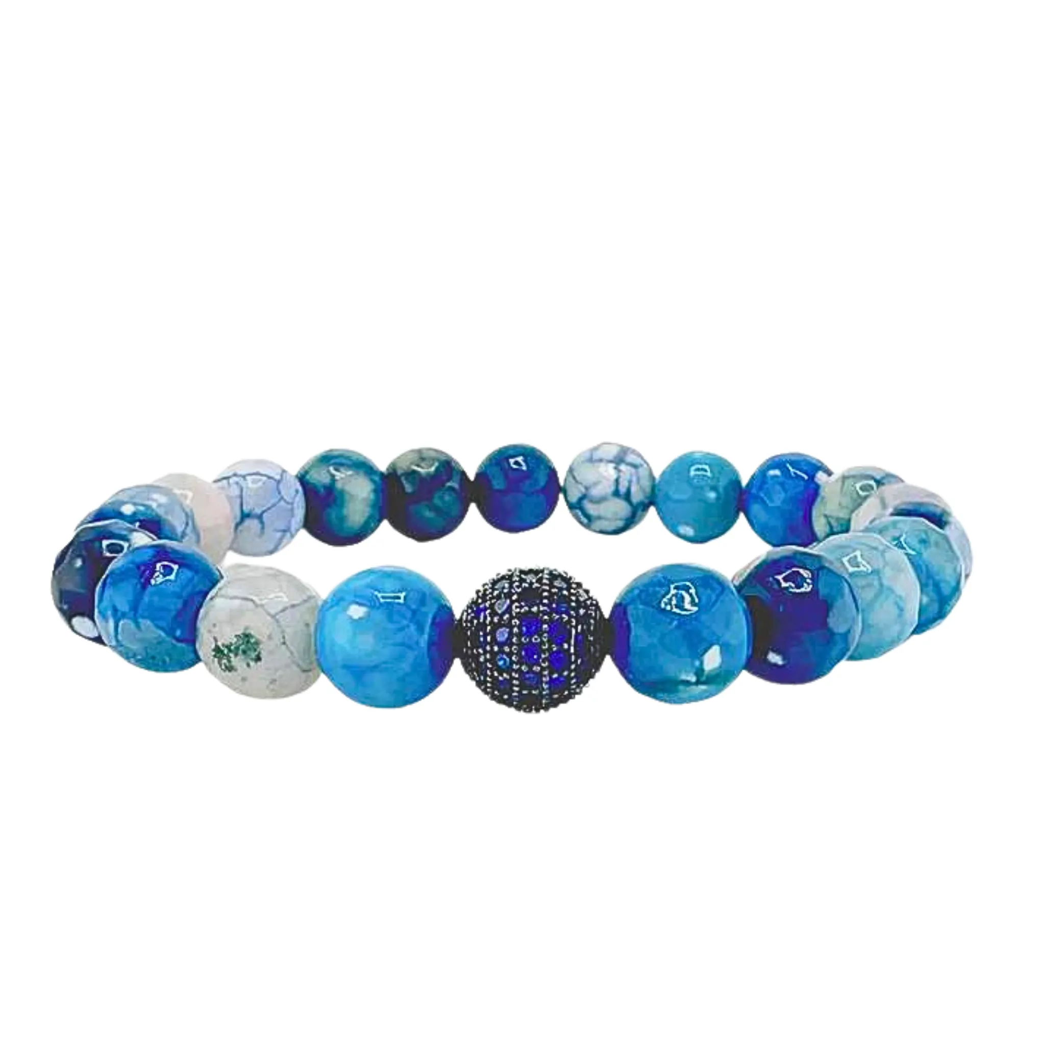 Pave Gemstone Bracelets