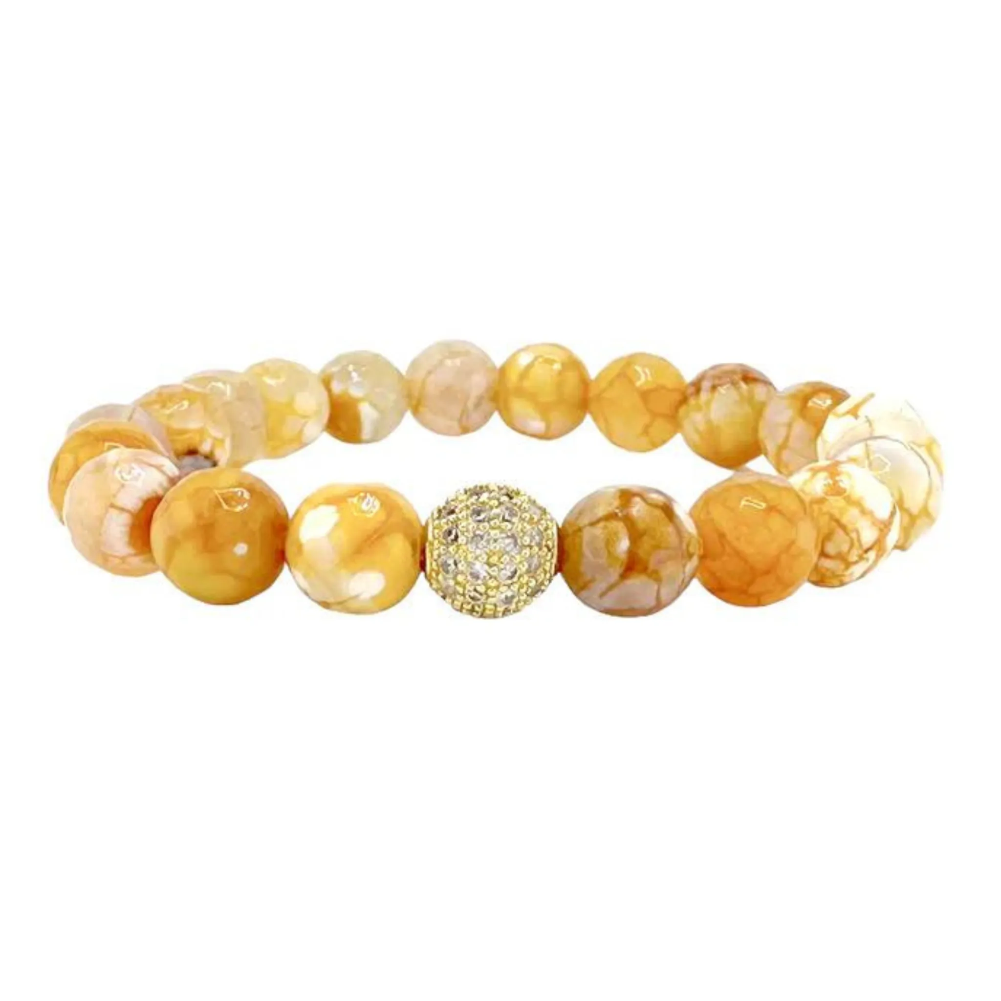 Pave Gemstone Bracelets