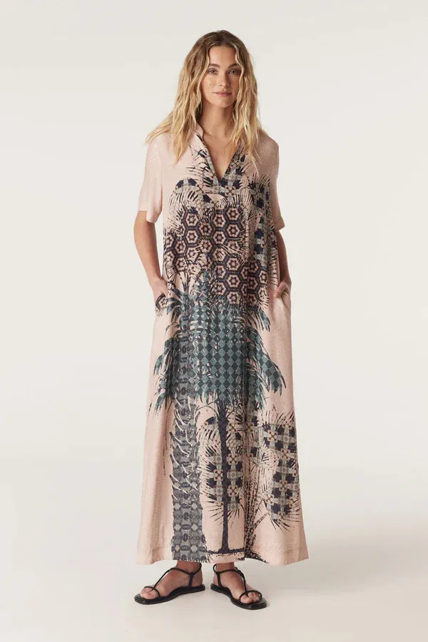 PINA KAFTAN DRESS | Sunset Print