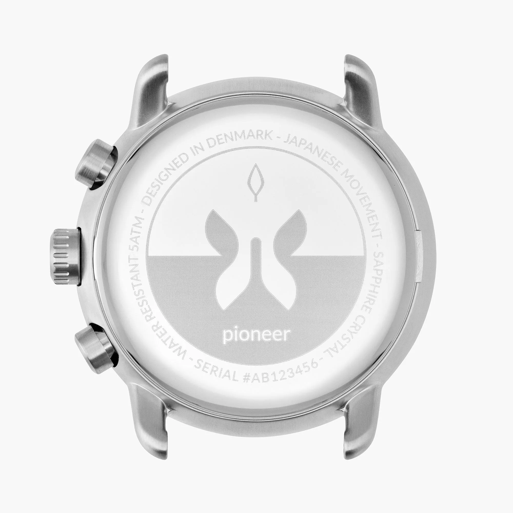 Pioneer | Navy Dial - Dark Brown Leather