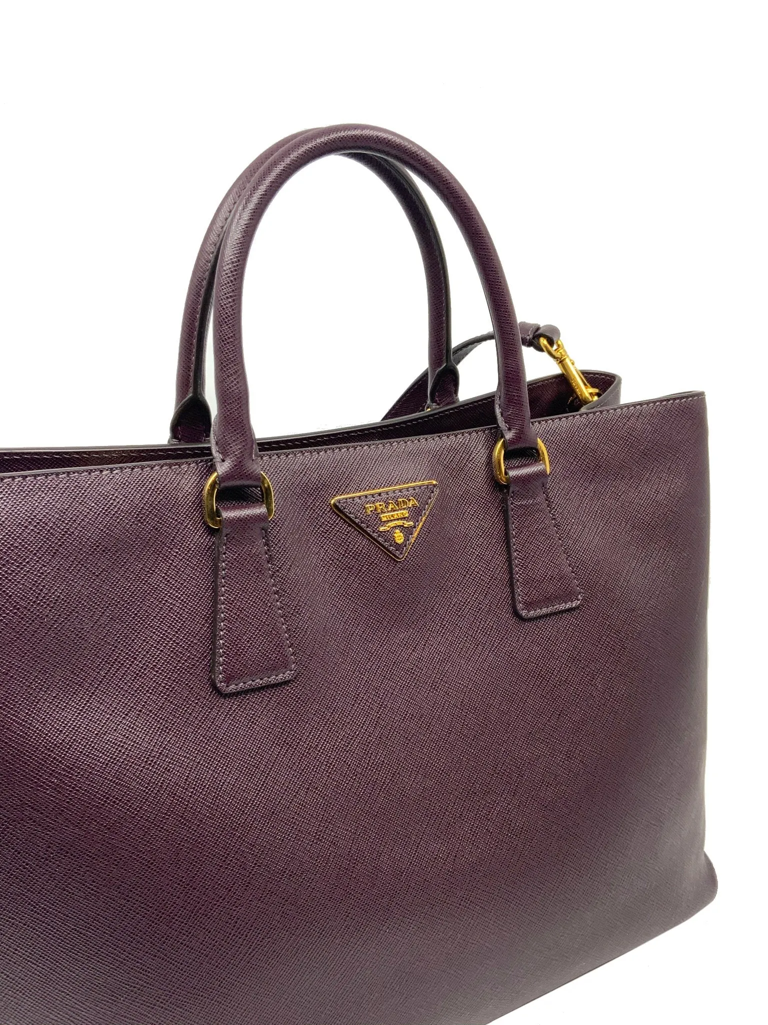 Prada Saffiano Small Tote Bag