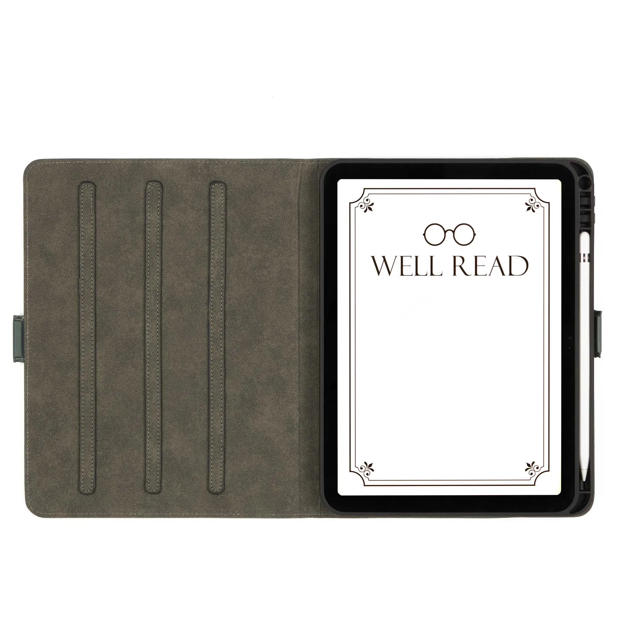 Pride and Prejudice Green Book iPad Case