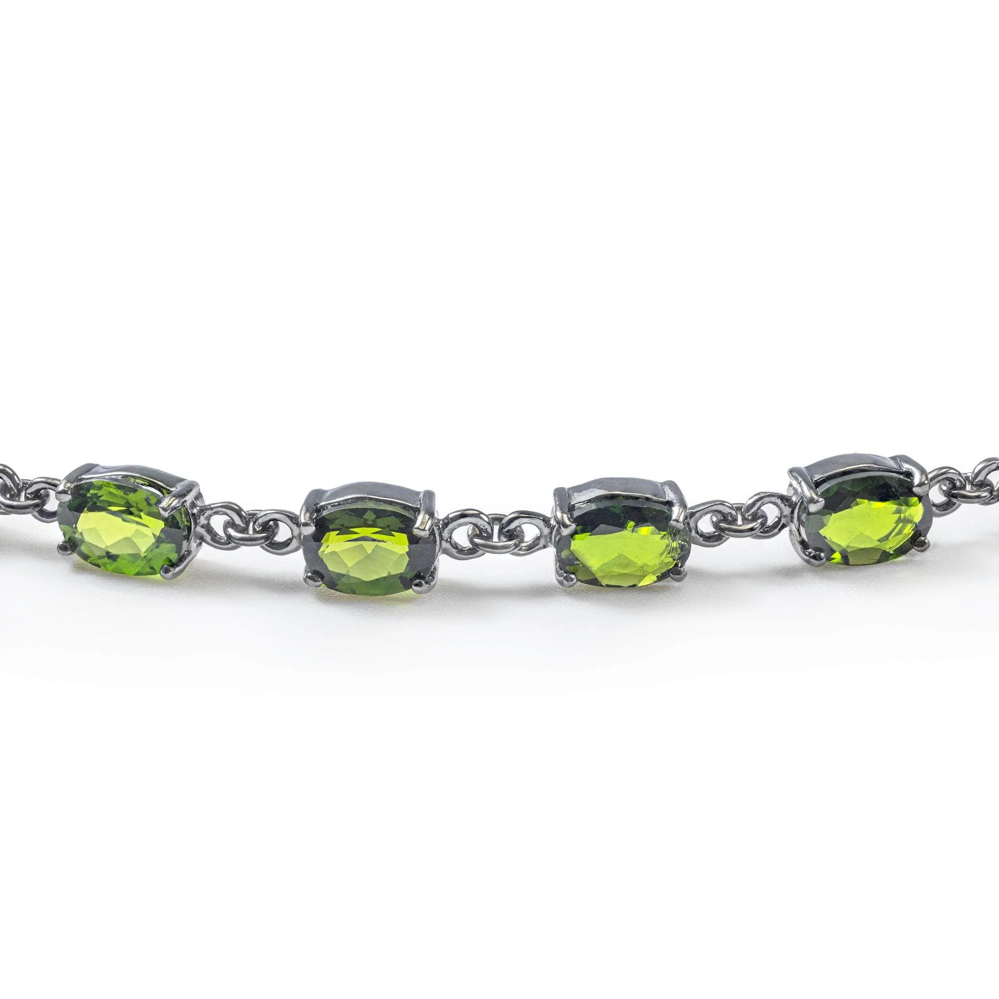 Prima Chrome Diopside Necklace