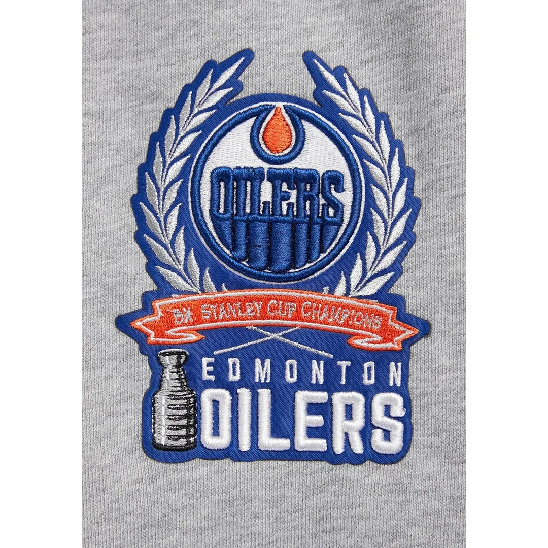 Pro Standard NHL Men's Edmonton Oilers Emblem Sweatshirt