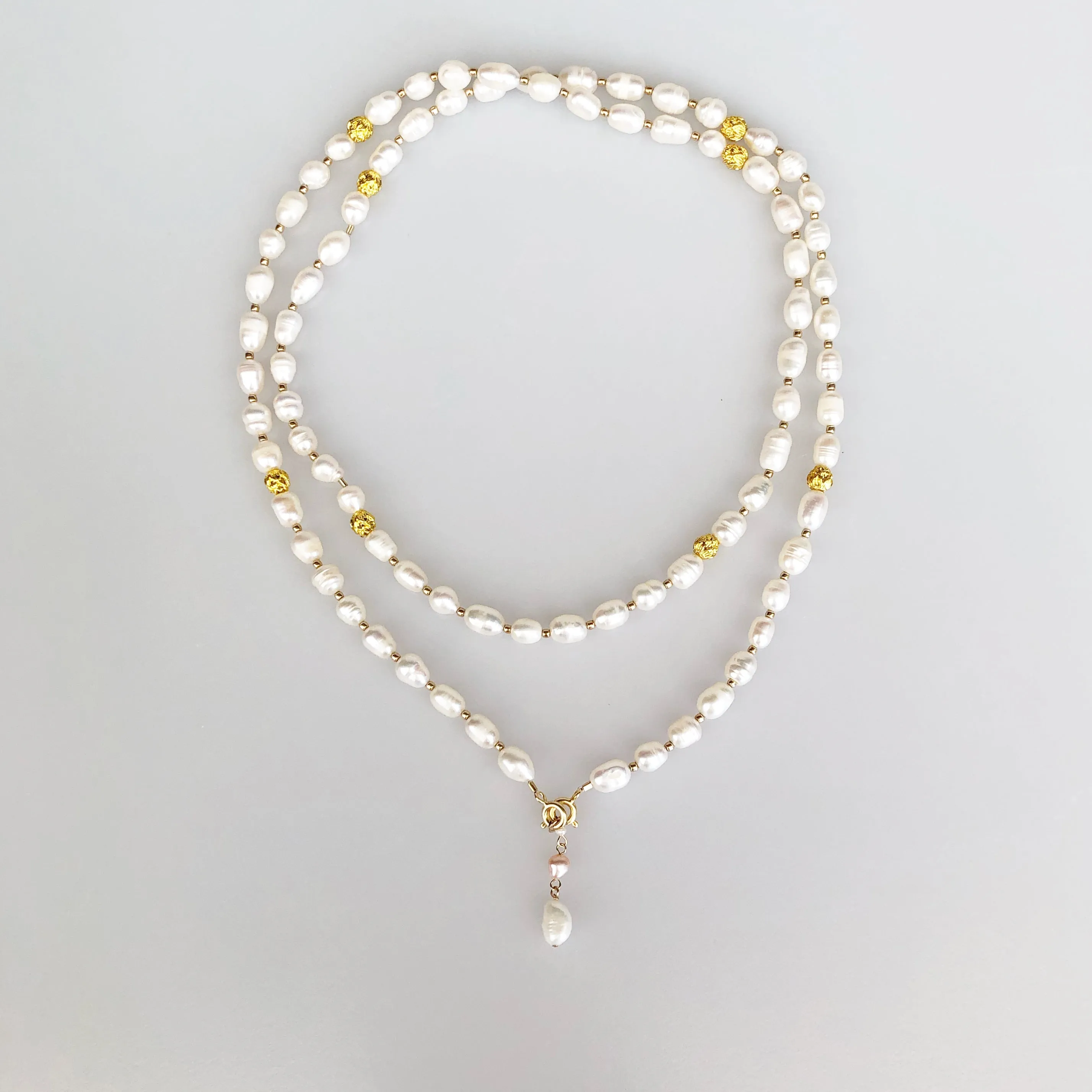 Return to Origin Pearl Necklace Set