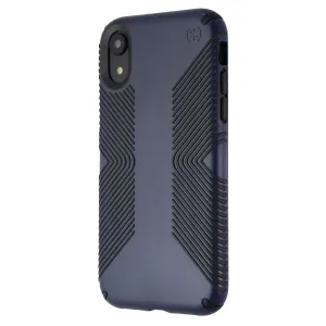 Speck Presidio Grip Series Case for Apple iPhone XR - Blue/Carbon Black