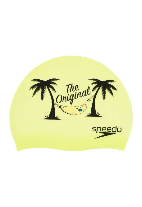 SPEEDO Silicone Printed Caps (MANY PRINTS)