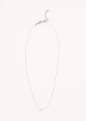 STELLA PEARL NECKLACE - SILVER