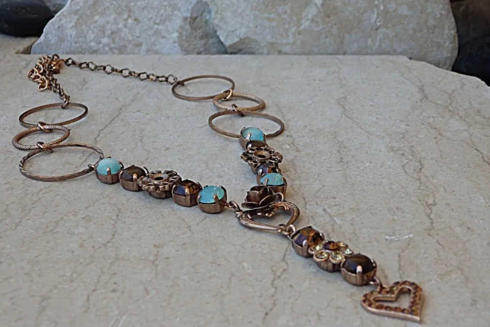 Turquoise Y Necklace