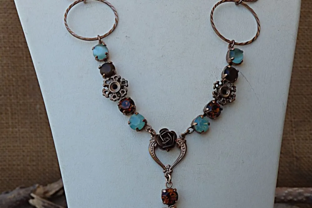 Turquoise Y Necklace