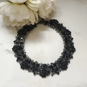 ZIA Black Statement Necklace